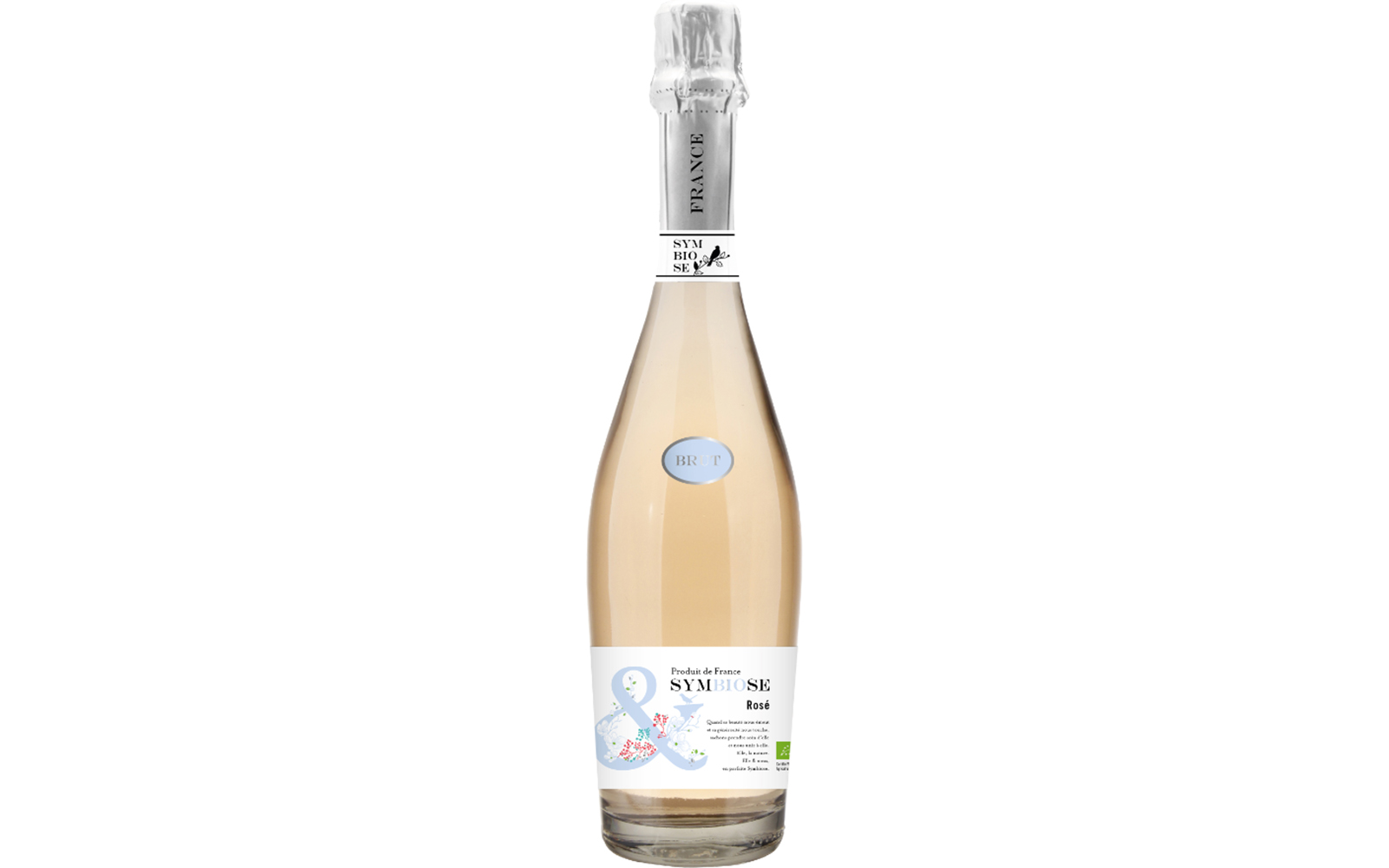 Symbiose Rose Brut BIO Cold Wine delivery Bucharest
