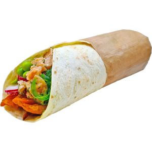 Pokeful Salmon Wrap